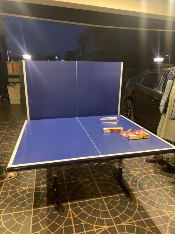 Table Tennis Table Lasani 8 Wheels Fold-able - Image 3