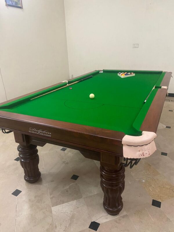 Professional 4x8 Snooker Table – Marble Bed with Accessories - Image 3
