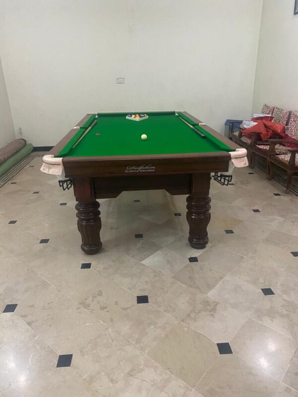 Professional 4x8 Snooker Table – Marble Bed with Accessories - Image 2